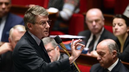 Vincent Peillon &agrave; l'Assembl&eacute;e nationale, le 26 novembre 2013.&nbsp; (ERIC FEFERBERG / AFP)