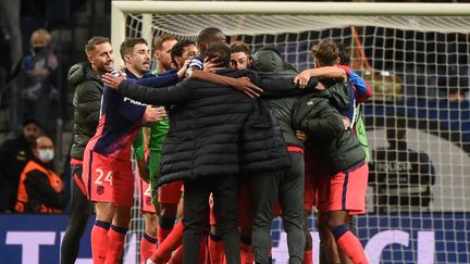 L'Atlético de Madrid a arraché sa qualification en huitièmes dans des conditions dantesques à Porto mardi. (MIGUEL RIOPA / AFP)