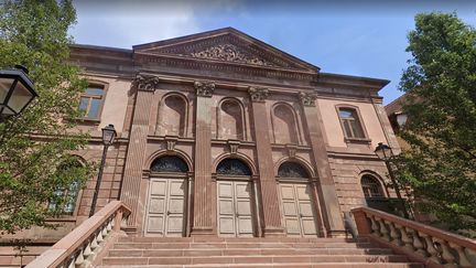 La cour d'assises de Colmar (Haut-Rhin), en août 2020. (GOOGLE STREETVIEW)