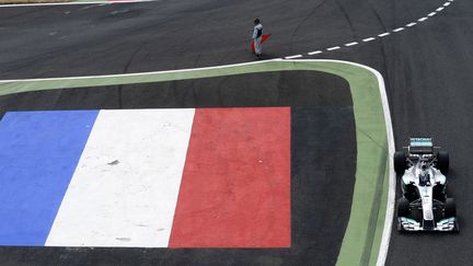 Le circuit de Magny-Cours, dans la Ni&egrave;vre, a accueilli son dernier Grand Prix en 2008.&nbsp; (JEFF PACHOUD / AFP)