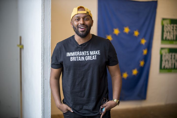 Magid Magid à Londres, le 8 mai 2019.&nbsp; (TOLGA AKMEN / TOLGA AKMEN)