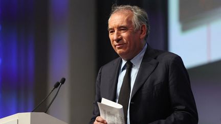 Le président du MoDem, François Bayrou, le 29 novembre 2021, à Paris. (THOMAS COEX / AFP)