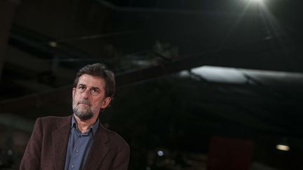 Le réalisateur italien Nanni Moretti à Rome le 30 octobre 2017 (CRISTIANO MINICHIELLO / AGF / SIPA)