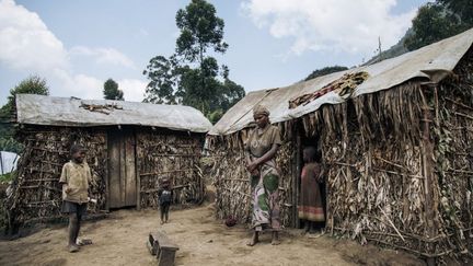 Dans un camp de personnes déplacées en République démocratique du Congo, 15 janvier 2020.&nbsp; (ALEXIS HUGUET/AFP)