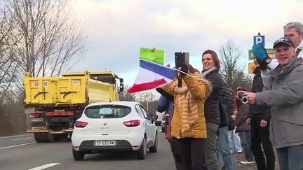 Convois de la liberté : dernière ligne droite avant de gagner Paris&nbsp; (France 3)