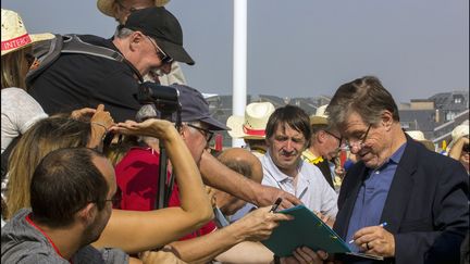 Le réalisateur John Mc Tiernan et le public de Deauville
 (Jean-François Lixon)