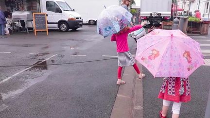 À Lille (Nord), il faisait 30 °C mardi 19 juillet sous le soleil. Mercredi 20 juillet, il fait 19 °C sous la pluie. Le changement de température est radical ! Tout comme le changement de décor, car les imperméables et parapluies ont fait leur retour sur un marché populaire de la ville. "De toute façon, je ne pense pas que ce sera de mieux en mieux", témoigne une femme. 20 °C ont donc été perdus dans la nuit. Des habitants du Nord préfèrent laisser la chaleur aux habitants du Midi.