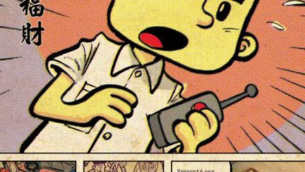 Une page de la bébé de Charlie Chan Hock Chye, une vie dessinée. (FRANCEINFO)