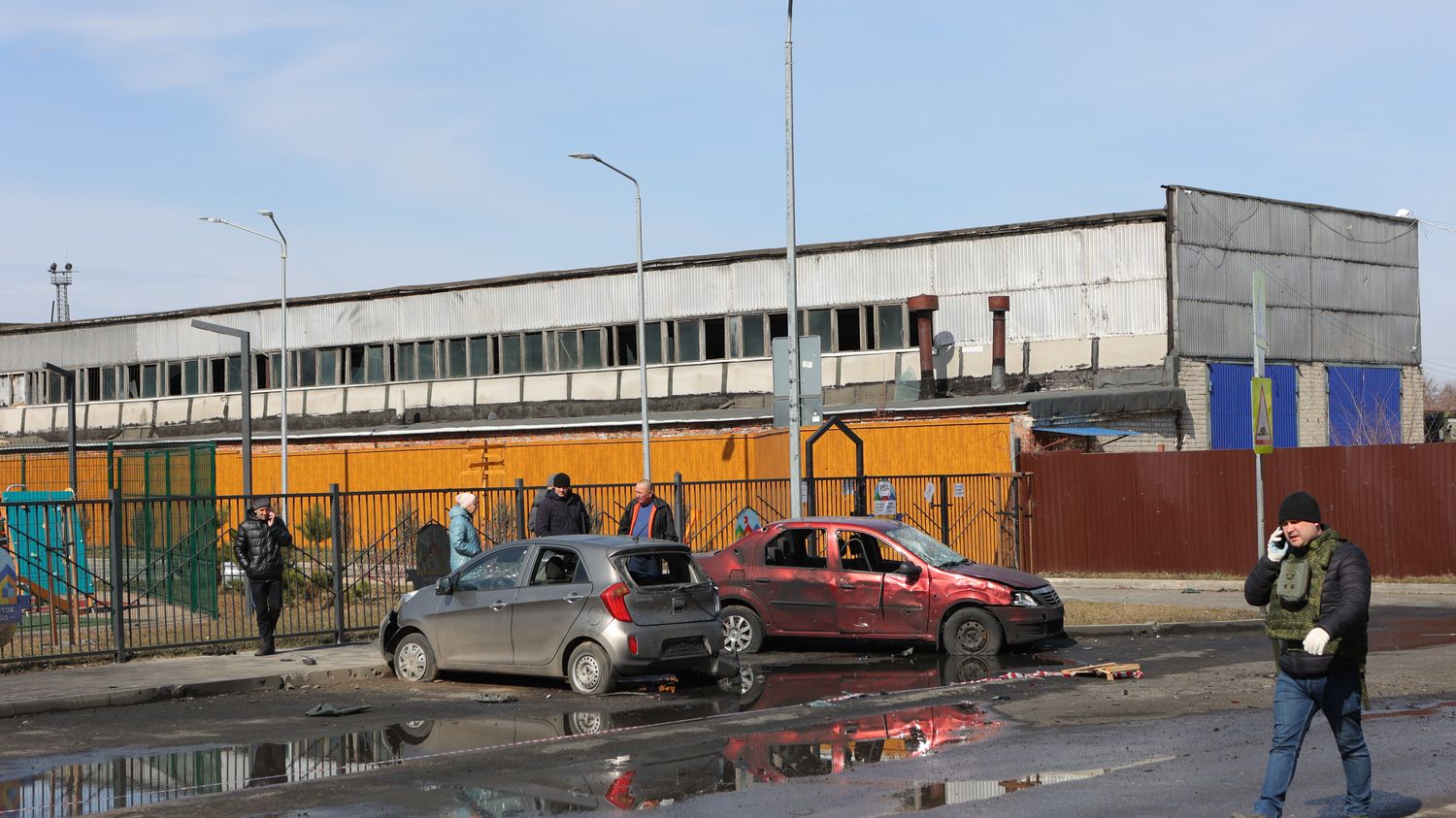 One civilian was killed in the Russian region of Belgorod, according to local officials