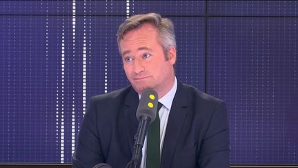 Jean-Baptiste Lemoyne, secrétaire d'État auprès du ministre de l'Europe et des Affaires étrangères, le mercredi 3 juillet 2019. (RADIO FRANCE / FRANCEINFO)