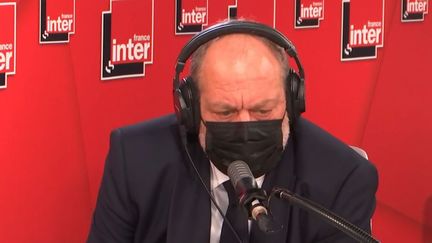 Le garde des Sceaux Éric Dupond-Moretti était l'invité de France Inter mardi 11 mai. (FRANCE INTER / RADIO FRANCE)