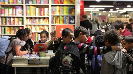 Le Salon du livre de jeunesse de Montreuil (ici dans une photo de 2010) a lieu du 26 novembre au 1er décembre 2014. 
 (SIMON ISABELLE/SIPA)