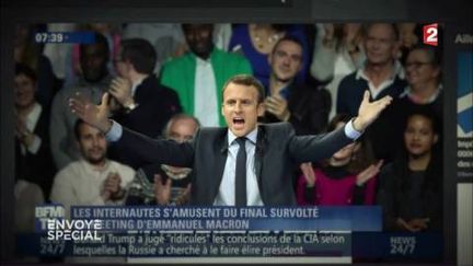 Macron remet en place les "ricaneurs" et&nbsp;les "pisse-froid" (FRANCE 2 / FRANCETV INFO)