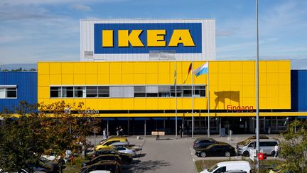 Un magasin Ikea près de Munich en Allemagne, le 7 octobre 2024. (Photo d'illustration) (SVEN HOPPE / DPA)