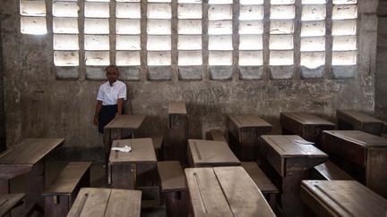 L'école est théoriquement gratuite en RDC, en fait les parents doivent participer aux salaires des professeurs. (AFP)