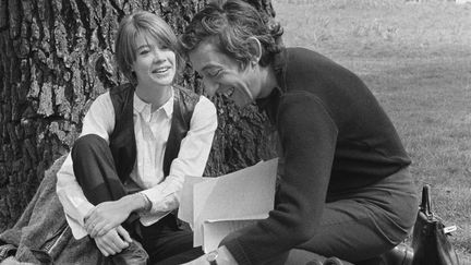 Françoise Hardy et Serge Gainsbourg (© HUGUES VASSAL)