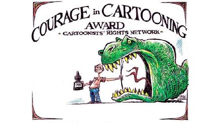 du Caricaturistes Rights Network International, une organisation à but non-lucratif, basée aux Etats-Unis, qui cherche à protéger les droits de l'Homme et la liberté créatrice des dessinateurs éditoriaux.
 
Mana Neyestani fait partie de Cartooning for Peace, une association créée par Plantu pour relier les illustrateurs entre eux et faire connaître leur travail.
 
 
Il a reçu le prix international du Dessin de Presse, le 3 mai 2012, des mains de Kofi Annan. (Dessin de Steve Benson, Arizona Republic)