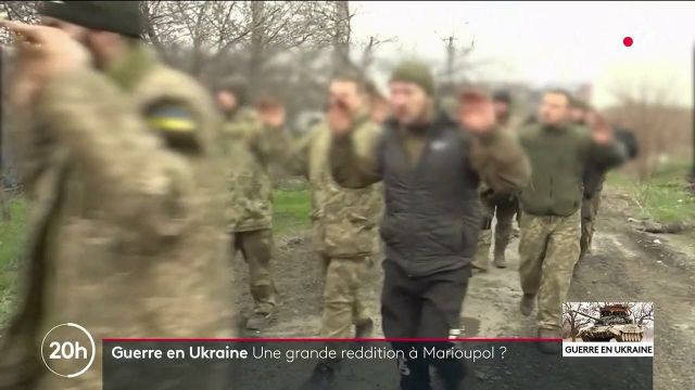 War in Ukraine: Ukrainian soldiers surrendered to Russian troops in Mariupol?