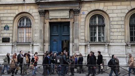 Le lyc&eacute;e Condorcet &agrave; Paris, 21 d&eacute;cembre 2012. (JACQUES DEMARTHON / AFP)