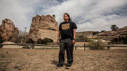 &nbsp; (Manny Wheeler, directeur du musée de la nation navajo © Matthieu Mondoloni/France Info)