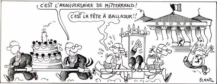 Une caricature de Plantu, "La fête à Balladur". (PLANTU)