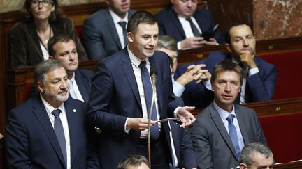 Le député LR Ian Boucard, le 4 octobre 2017 à l'Assemblée nationale. (MAXPPP)