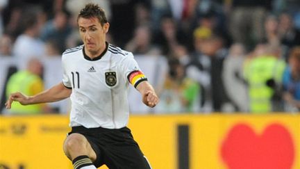 Le buteur allemand Miroslav Klose