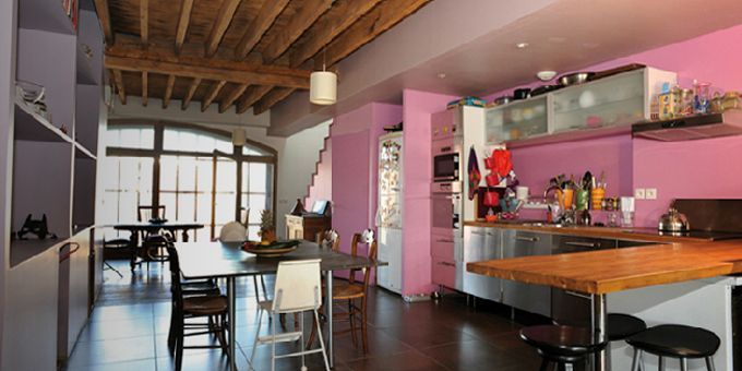 L&#039;espace cuisine d&#039;un loft de la région lilloise
 (Eléonore Delpierre/Sébastien Jarry/Editions Degeorge)