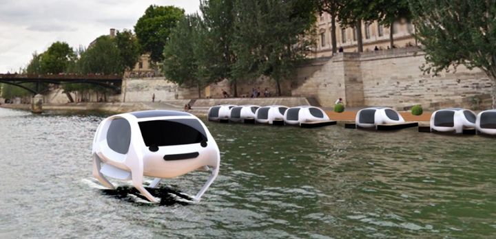 Les Sea Bubbles devraient être une réalité dans quelques mois à Paris (Sea Bubbles)