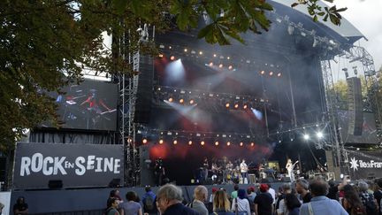 16eme édition du festival de musique Rock-en-Seine au Domaine National de Saint-Cloud 24/08/2018
 (SADAKA EDMOND/SIPA)