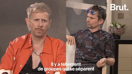 Le groupe Muse célèbre prochainement ses 30 ans. Et pour cette occasion, Brut a demandé à Dominic Howard, batteur du groupe, et Matthew Bellamy, guitariste et chanteur, la recette de leur succès.