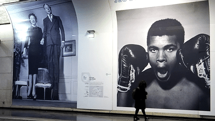 "La RATP invite... Philippe Halsman" dans le métro 
 (France 3 / Culturebox)