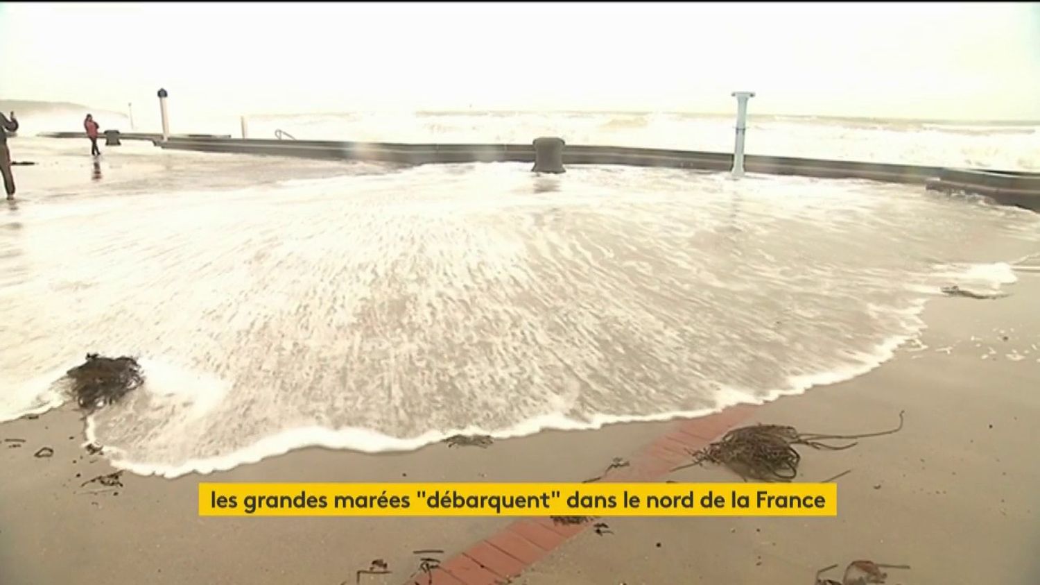 Les grandes marées arrivent dans le nord de la France