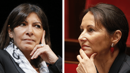 La maire de Paris Anne Hidalgo r&eacute;clame la mise en place de la circulation altern&eacute;e &agrave; la ministre de l'Ecologie S&eacute;gol&egrave;ne Royal, qui a fait part de ses r&eacute;ticences. (  REUTERS)