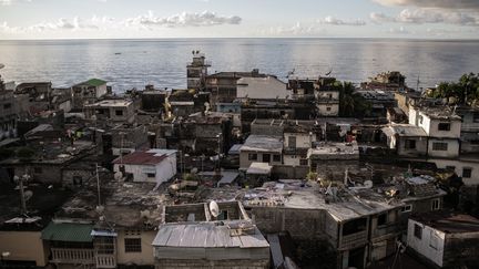 La ville de&nbsp;Mutsamudu aux Comores, en 2019.&nbsp; (GIANLUIGI GUERCIA / AFP)