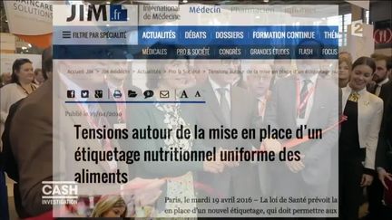 Cash investigation. Logo nutritionnel : la ministre aurait-t-elle changé d'avis sous la pression du lobby agroalimentaire ?