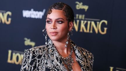 La chanteuse Beyoncé Knowles lors de l'avant-première mondiale du "Roi lion" le 9 juillet 2019 à Los Angeles. (IMAGE PRESS AGENCY / NURPHOTO / AFP)