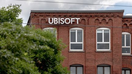 Le siège canadien d'Ubisoft, à Montréal, le 24 juin 2019. (DAVID HIMBERT / HANS LUCAS / AFP)