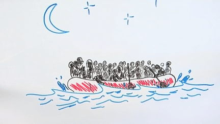 "Draw my News" : les migrants sur la route d'Evros