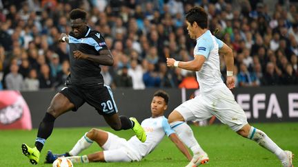 L'OM n'y arrive toujours pas en Ligue Europa (GERARD JULIEN / AFP)