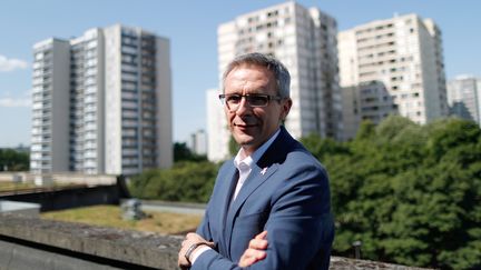 Le président (PS) du conseil départemental de Seine-Saint-Denis, Stéphane Troussel, à Bobigny (Seine-Saint-Denis), le 21 juillet 2017.&nbsp; (CHARLES PLATIAU / REUTERS)