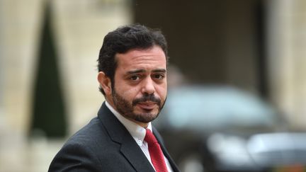 Le socialiste Razzy Hammadi à l'Elysée, le 8 décembre 2015.&nbsp; (STEPHANE DE SAKUTIN / AFP)