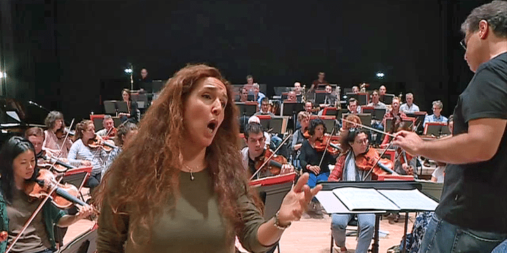 La soprano Norah Amsellem
 (France 3 / Culturebox )