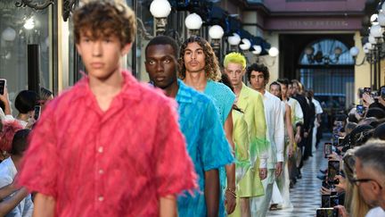 Défilé Taakk printemps-été 2023 à la Paris Fashion Week masculine, le 21 juin 2022 (SHUTTERSTOCK/SIPA / SIPA)