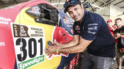 Nasser Al-Attiyah attaque fort sur le Dakar 2017 (CRISTIANO BARNI / EIDON / MAXPPP)