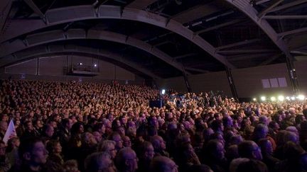 Rassemblement pour écouter un candidat lors de la présidentielle 2012 (Citizenside.com)