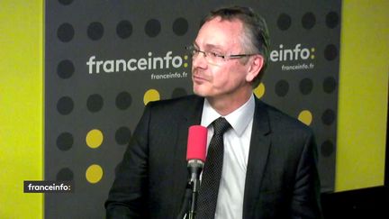 Jean-Marc Huart,&nbsp;directeur général de l'enseignement scolaire auprès du ministère de l'Éducation nationale, le 18 avril 2019 sur franceinfo. (FRANCEINFO)