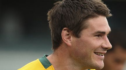 Ben Mowen, avec le maillot de l'Australie (TONY ASHBY / AFP)