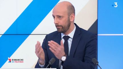 Stanislas Guerini
14 mars 2021 (CAPTURE D'ECRAN "DIMANCHE EN POLITIQUE" / FRANCE 3)