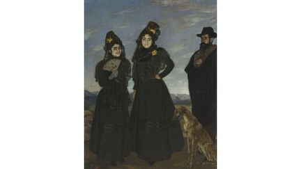 Ils ont été rejetés dans l&#039;ombre par Le Greco, Zurbaràn, Velàsquez, Goya qui les ont précédés et écrasés par les Picasso et Dali venus juste après eux. Toute une génération de peintres espagnols est à découvrir au Musée de l&#039;Orangerie
 (Ignacio Zuloaga, Mon oncle et mes deux cousines, 1898-99 (c) Musée d&#039;Orsay)